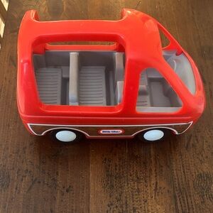 Red Toy Van for Kids Vintage